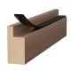 BLACK ADHESIVE DRAUGHT EXCLUDER 30x5 10m DRAUGHT EXCLUDERS - RUBBER SEALS