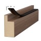 BLACK ADHESIVE DRAUGHT EXCLUDER 30x5 10m DRAUGHT EXCLUDERS - RUBBER SEALS