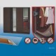 ANTI-DUST SEAL FOR WARDROBES / 23mm / 10m DRAUGHT EXCLUDERS - RUBBER SEALS