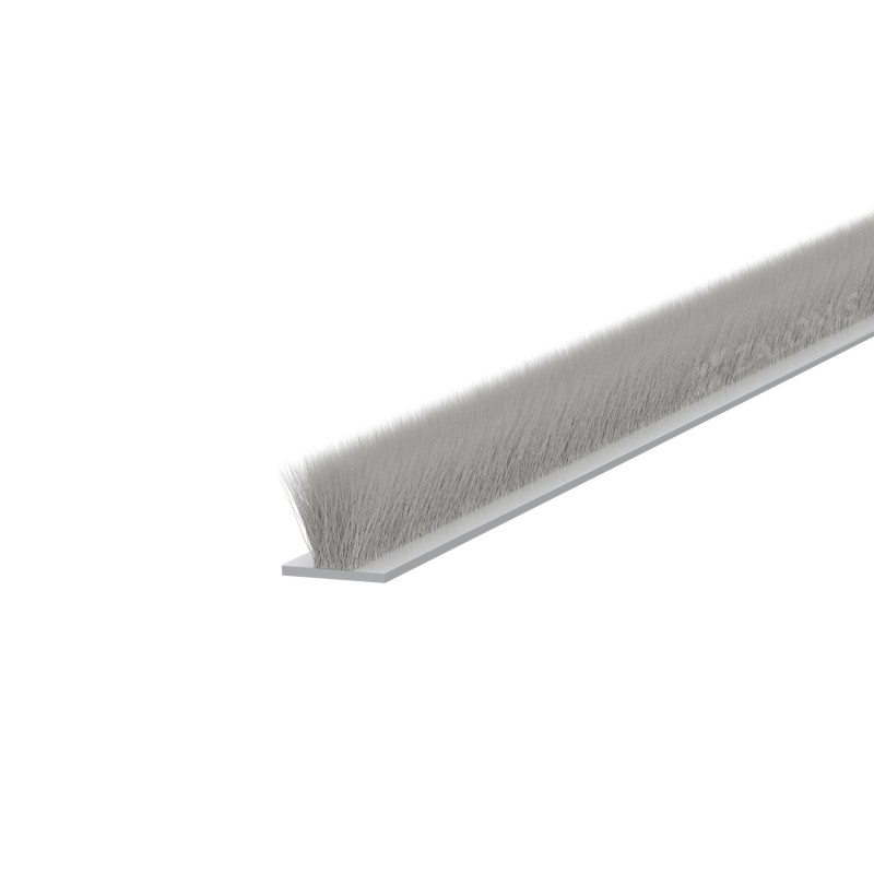 WINDOW BRUSH SEAL / 6.7x8 mm / GRAY WINDOW BRUSH SEALS