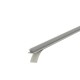 SELF-ADHESIVE WINDOW BRUSH SEAL / 6.9x5 mm / GRAY