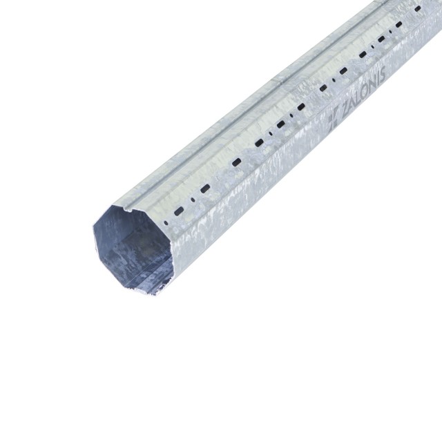 OCTAGONAL TUBE  FOR ROLLERS / D.42x0.4mm / 200cm