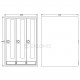 3 SLOTS LETTERBOX KIT m.001 / BLACK, MAT INOX MULTI-LETTERBOX SYSTEMS