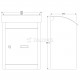 PARCEL BOX m.008 / MAT BLACK MULTI-LETTERBOX SYSTEMS