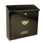 LETTERBOX BUZON / BLACK