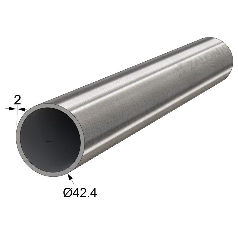 ΣΩΛΗΝΑ ΚΟΥΠΑΣΤΗΣ Φ.42.4 mm / INOX 304 ΑΝΟΞΕΙΔΩΤΑ ΚΑΓΚΕΛΑ ΚΑΙ ΚΟΥΠΑΣΤΕΣ