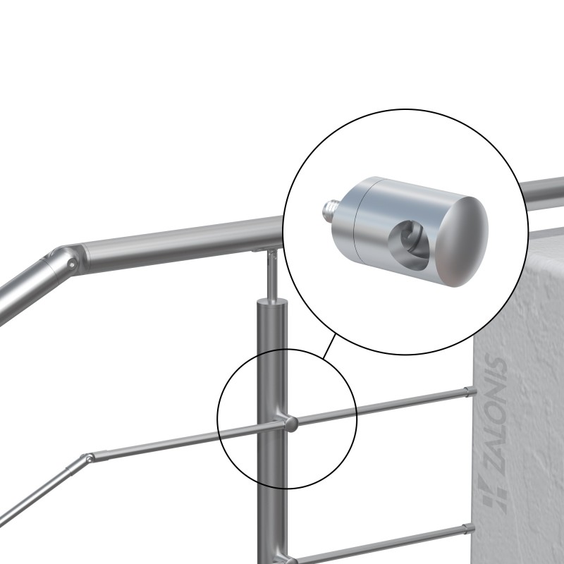 ΣΤΗΡΙΓΜΑ ΣΩΛΗΝΑ Φ.12 mm / INOX 304