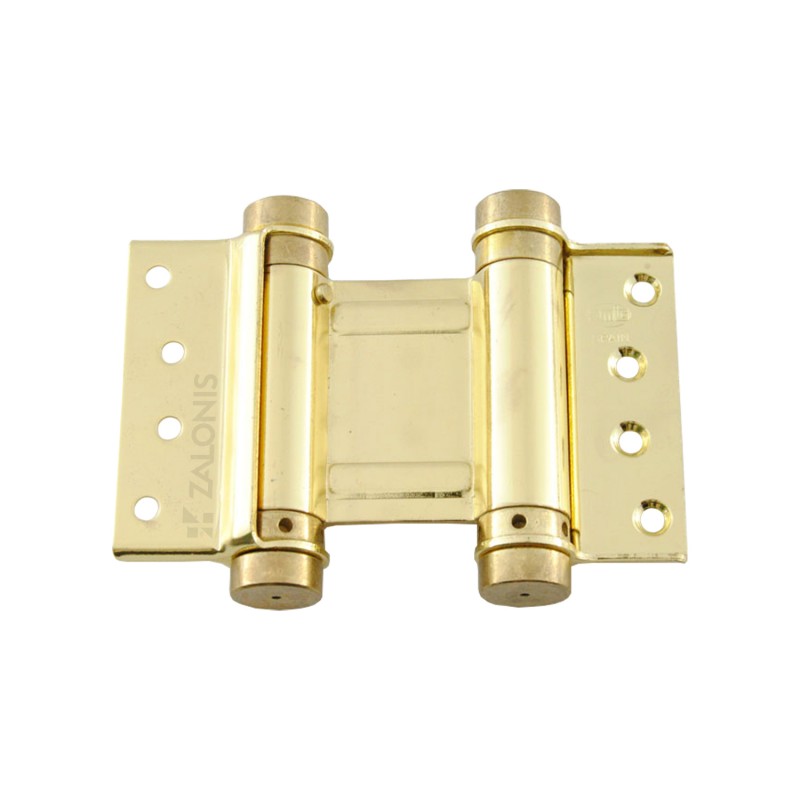 DOUBLE EFFECT SPRING HINGE 75 / GOLD DOUBLE EFFECT HINGES