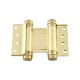 DOUBLE EFFECT SPRING HINGE 75 / GOLD DOUBLE EFFECT HINGES