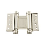 DOUBLE EFFECT SPRING HINGE 100 / NICKEL