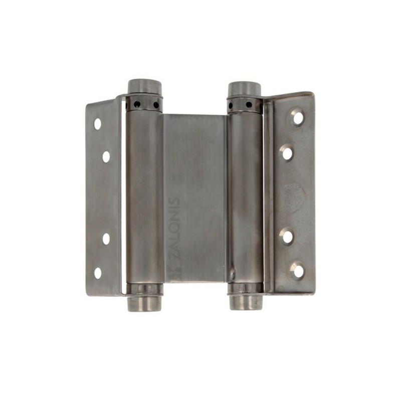 DOUBLE EFFECT SPRING HINGE 75 / MAT INOX