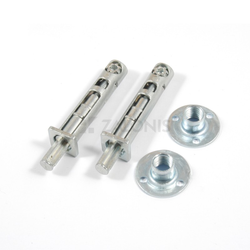 PIVOT HINGE SET FOR VERTICAL BLINDS