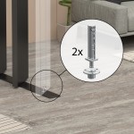 PIVOT HINGE SET FOR VERTICAL BLINDS