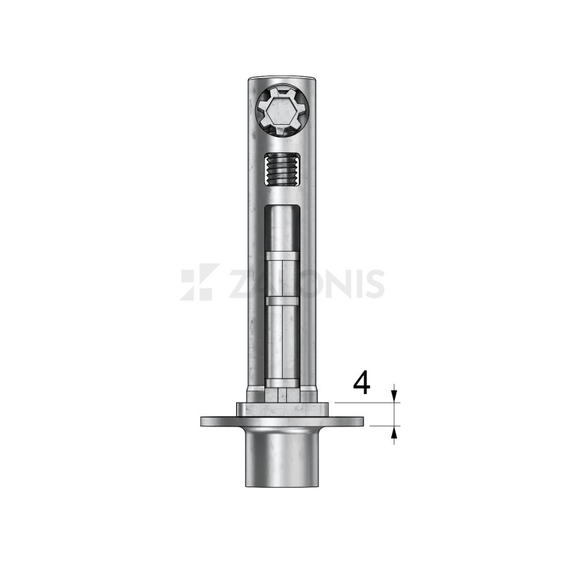 PIVOT HINGE SET FOR VERTICAL BLINDS