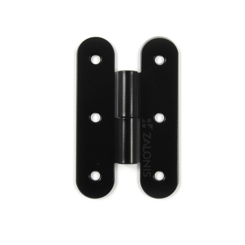 LIFT-OFF DECORATIVE MIDDLE HINGE / LEFT / MAT BLACK