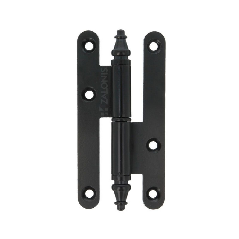 LIFT-OFF DECORATIVE HINGE 110 / RIGHT / MAT BLACK STEEL LIFT OFF HINGES