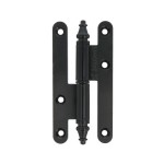 LIFT-OFF DECORATIVE HINGE 110 / LEFT / MAT BLACK