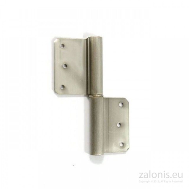LIFT-OFF DOOR HINGE Νο120 / RIGHT / MAT NICKEL