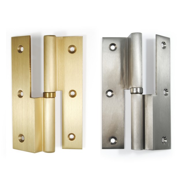 L-TYPE BRASS LIFT OFF DOOR HINGES