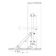 BAR DOOR LID STAY MECHANICAL LIFTING HINGES
