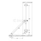 BAR DOOR LID STAY MECHANICAL LIFTING HINGES