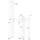 10 GEAR POSITION RATCHET LIFTING BRACKET / 16.5-25.2