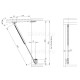 ITALIANA FERRAMENTA KRABY GAS PISTON / 355 mm
