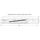 TABLE TOPS LIFT SLIDE RAILS / 40CM EXTENSION