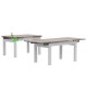 TABLE TOPS LIFT SLIDE RAILS WITH BRAKE / 32 CM EXTENSION / BLACK LEAF RUNNERS FRAME TABLES