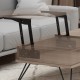 COFFEE TABLE DESK LIFT UP MECHANISM SOFT OPEN-CLOSE - H.250 / BLACK