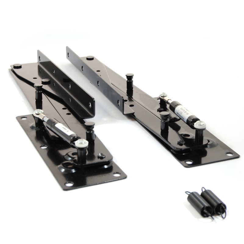 COFFEE TABLE DESK LIFT UP MECHANISM SOFT OPEN-CLOSE - H.250 / BLACK