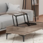 COFFEE TABLE DESK LIFT UP MECHANISM WITH 3 GEARS / BLACK