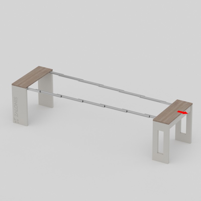 HYPER-EXTENSION TABLE SLIDING SYSTEM 50 / 293