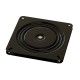 SWIVEL PLATE 350x350 / 300kg / BLACK ROTATING PLATES