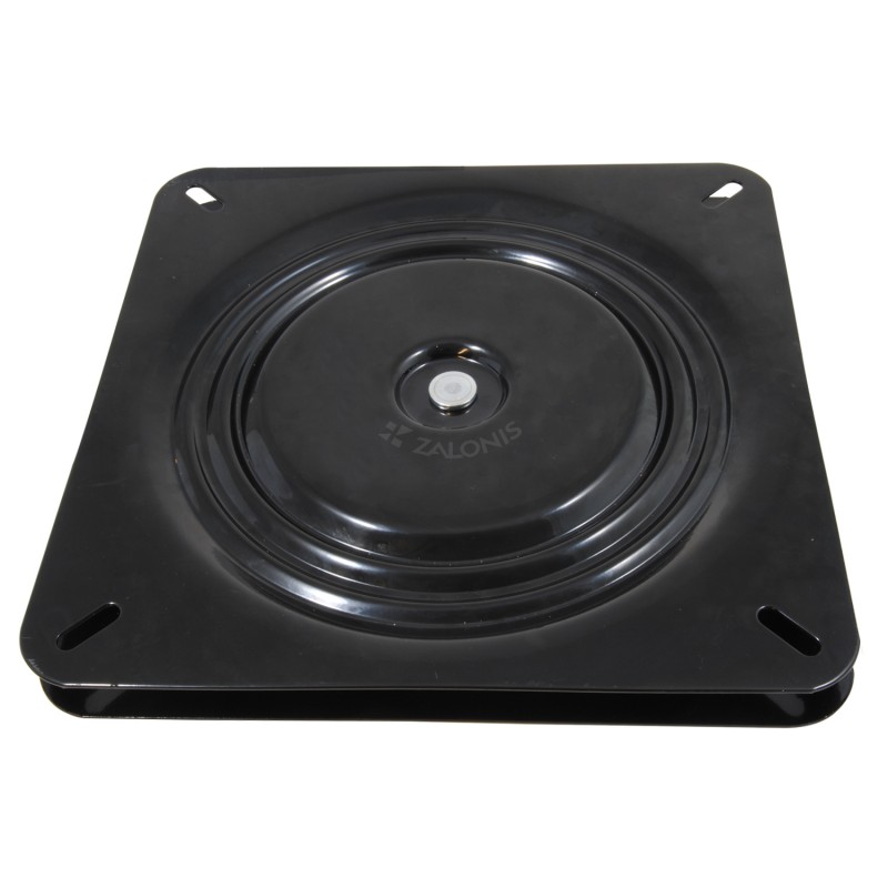 SWIVEL PLATE 350x350 / 300kg / BLACK ROTATING PLATES