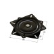 SWIVEL PLATE 175x175 / 150kg / BLACK