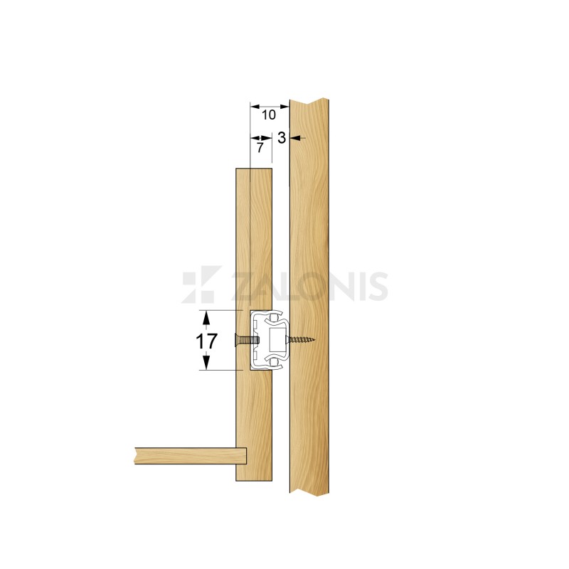 ΟΔΗΓΟΣ ΓΚΙΝΗΣΙΑΣ ΜΕ ΜΠΙΛΙΕΣ 17mm / 27.9-45.3 cm