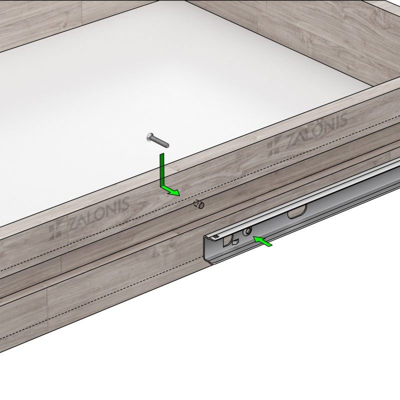 ΟΔΗΓΟΣ ΓΚΙΝΗΣΙΑΣ ΜΕ ΜΠΙΛΙΕΣ 17mm / 27.9-45.3 cm