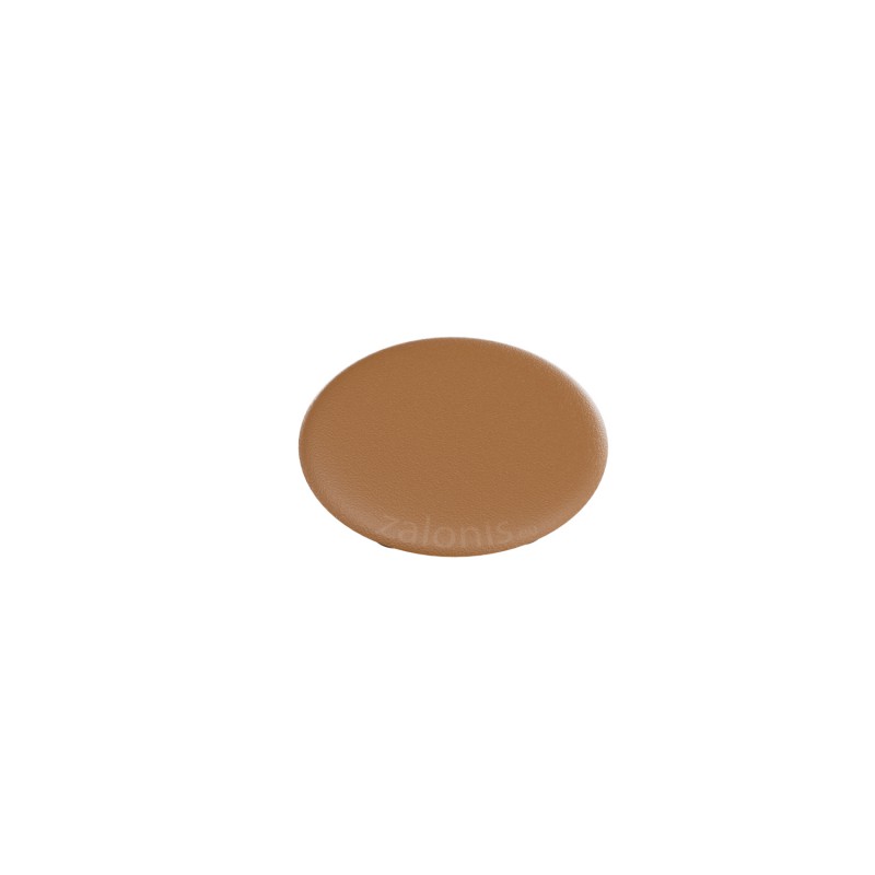 PLASTIC HINGE HOLE COVER D.38 / LIGHT BROWN