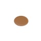 PLASTIC HINGE HOLE COVER D.38 / LIGHT BROWN
