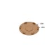 PLASTIC HINGE HOLE COVER D.38 / LIGHT BROWN