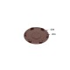 PLASTIC HINGE HOLE COVER D.38 / DARK BROWN