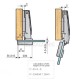 GLASS HINGE D.35 FULL OVERLAY / CHROME