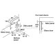 GLASS PIVOT HINGE 40mm / CHROME
