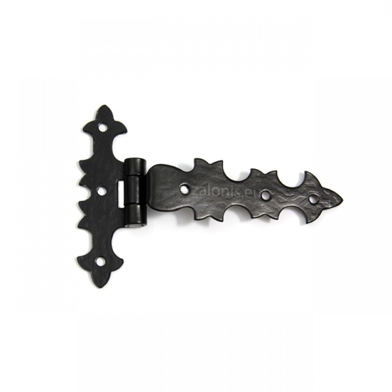 DECORATIVE T-HINGE / 12 / BLACK DECORATIVE T-HINGES