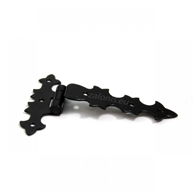 DECORATIVE T-HINGE / 12 / BLACK DECORATIVE T-HINGES