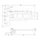 DECORATIVE T-HINGE / 12 / BLACK DECORATIVE T-HINGES