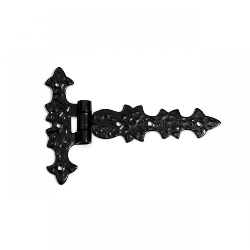 DECORATIVE T-HINGE / FLAT 0 / BLACK DECORATIVE T-HINGES