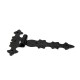 DECORATIVE T-HINGE / FLAT 0 / BLACK DECORATIVE T-HINGES
