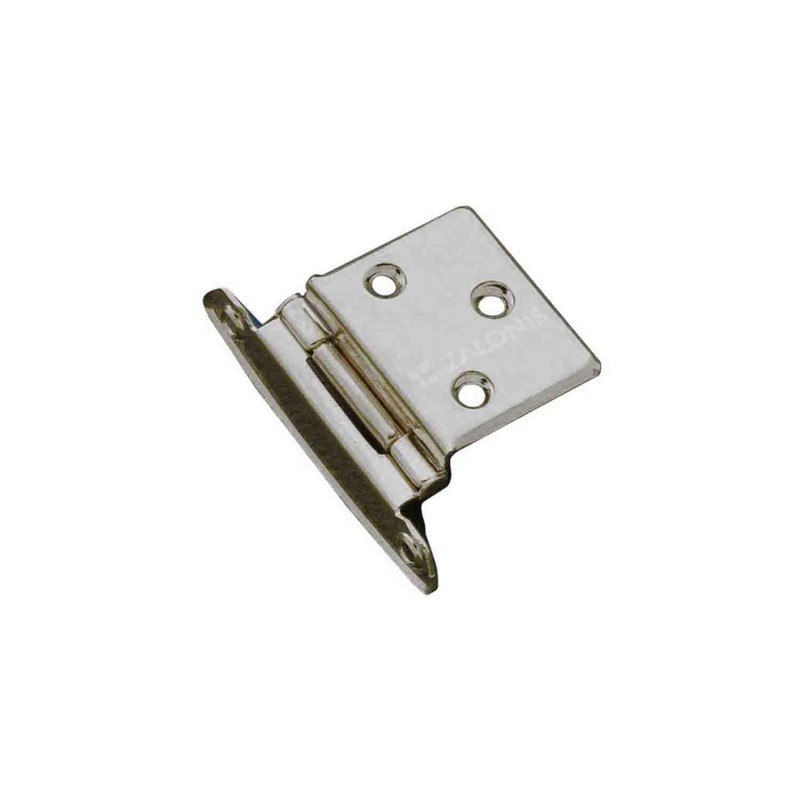 REFRIGERATOR TYPE HINGE / MAT NICKEL